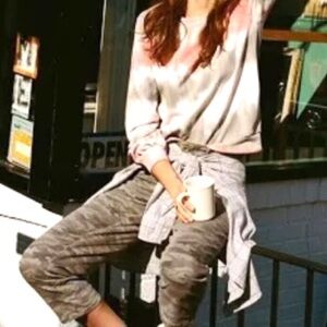 Anthropologie Mavis Embroidered Utility Jeans